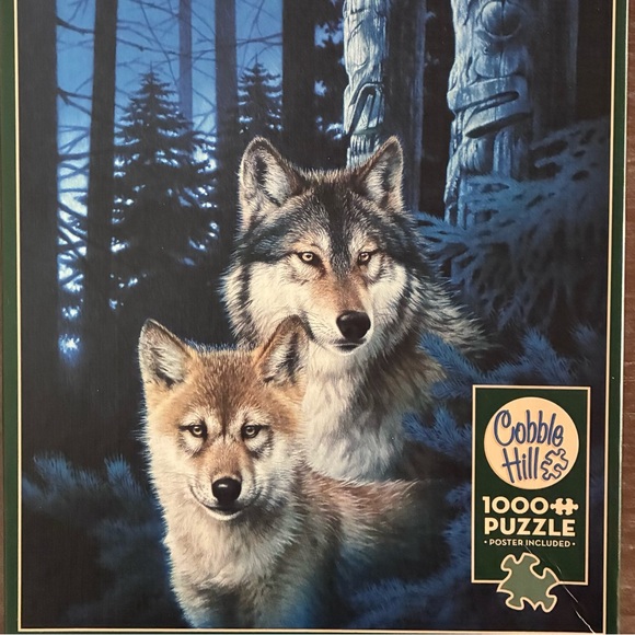 Wolf Canyon Puzzle Cobble Hill 1000 piece - Picture 1 of 4